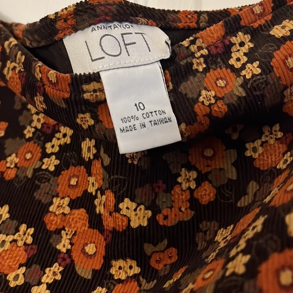 Ann Taylor LOFT Corduroy Mini Skirt - Picture 3 of 3